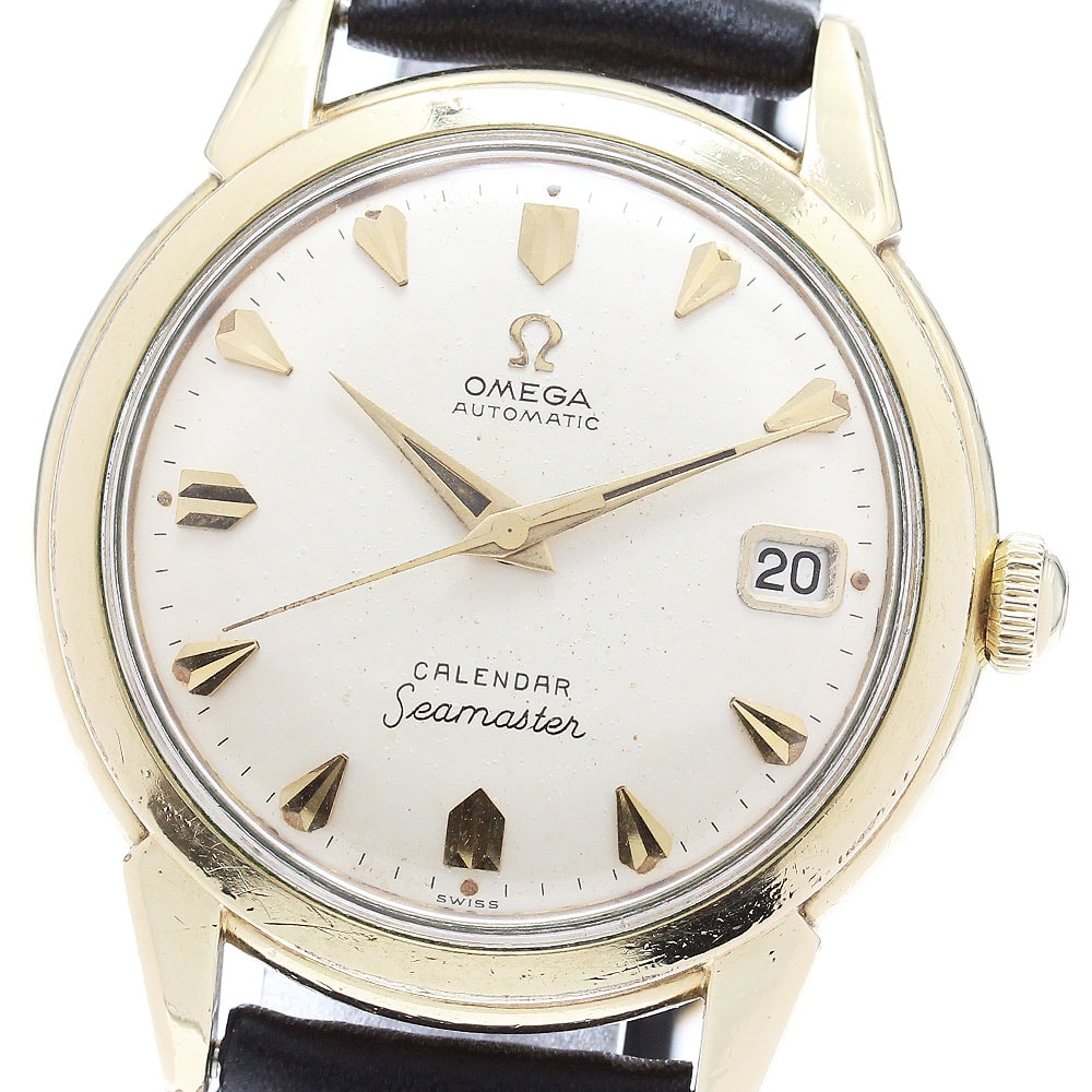 オメガ シーマスター カレンダー デイト Cal.502 メンズ 【中古】