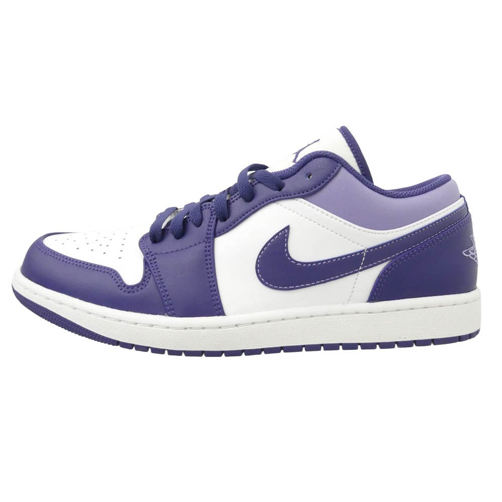 NIKE ナイキ 553558-515 Air Jordan 1 Low Sky J Purple AJ1  エアジョーダン ロー スカイ パープル スニーカー パープル系 ホワイト系 29.5cm【極上美品】【中古】