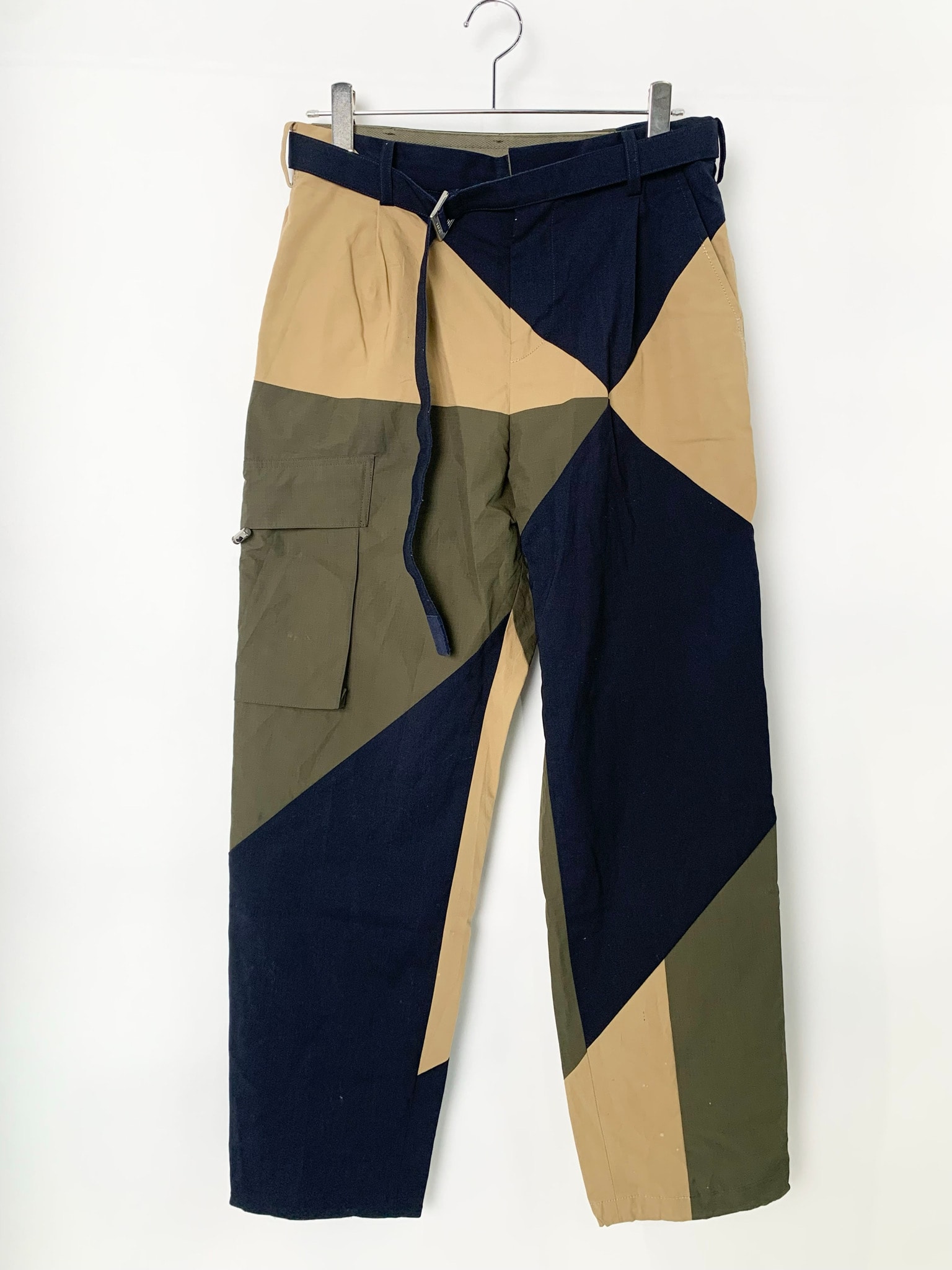sacai 21SS Hank Willis Thomas Pants "Beige"
