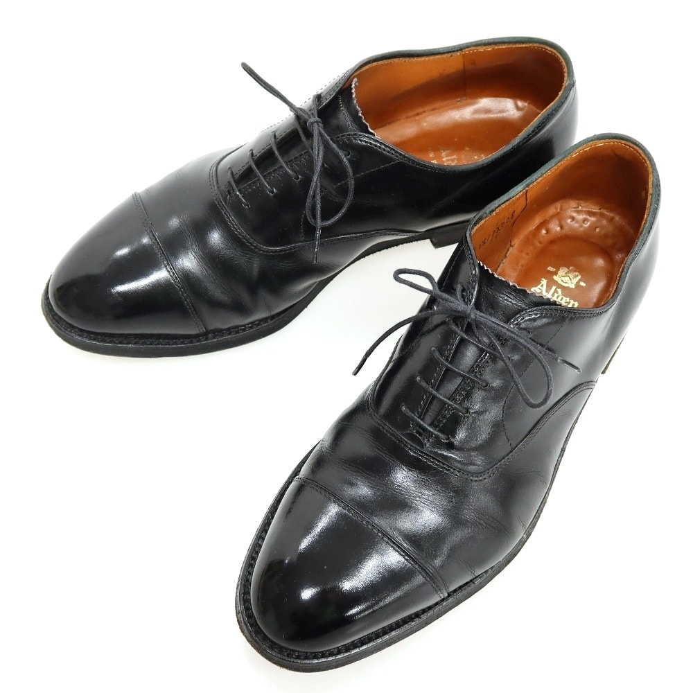 【中古】オールデン ALDEN 907 カーフ ドレスシューズ ブラック【サイズ10 1/2】【メンズ】