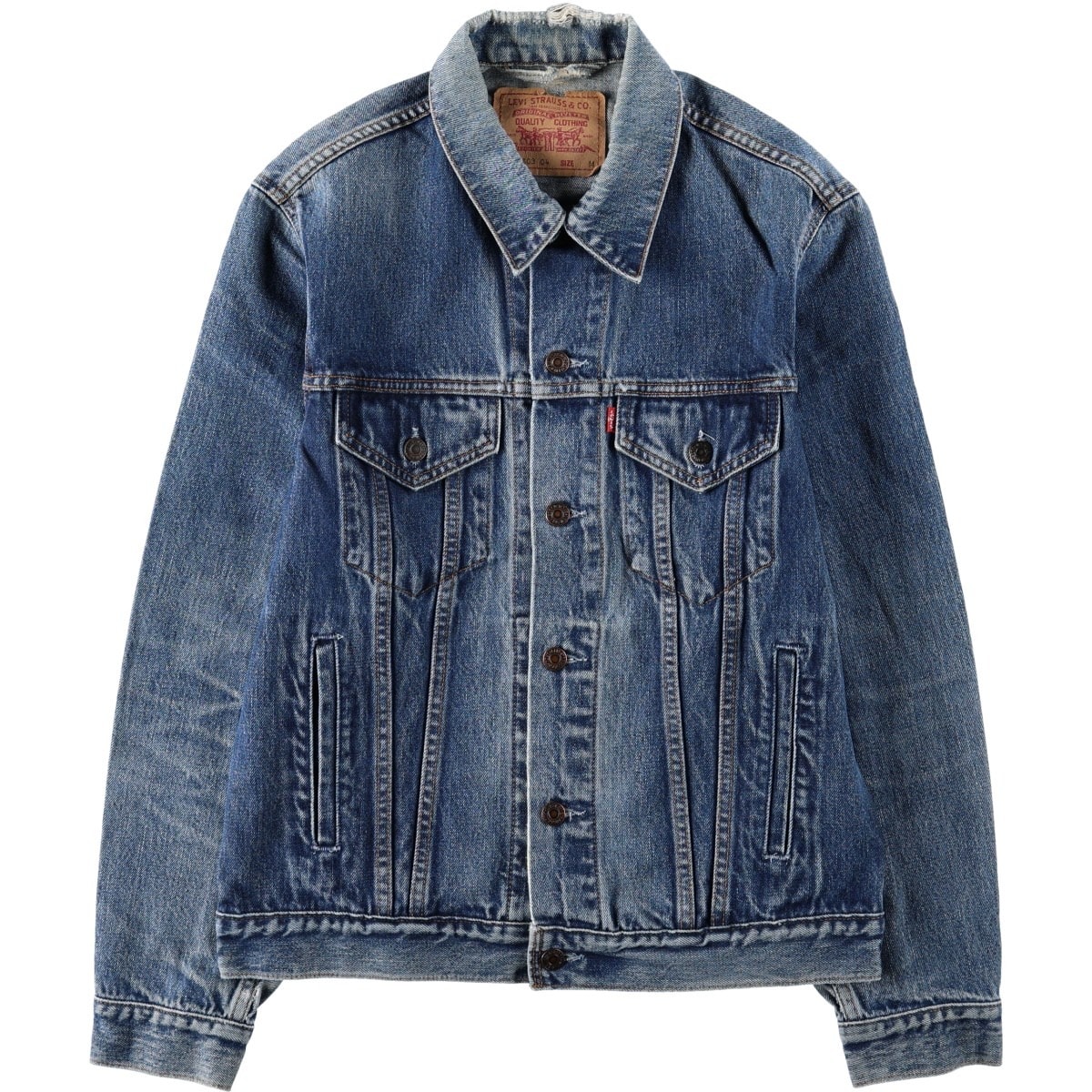 古着 90年代 リーバイス Levi's 70503 0419 ユーロモデル デニムジャケット Gジャン メンズM相当 ヴィンテージ/eaa670794