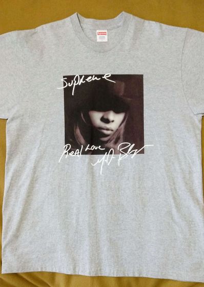 Supreme Mary J. Blige Tee "Grey"
