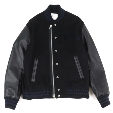 極美品 サカイ マサキ ブルゾン WOOL MELTON BLOUSON 4
