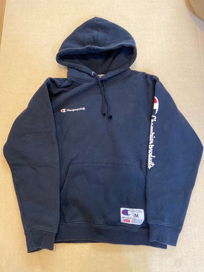 Supreme Champion Hooded Sweatshirt "Navy"