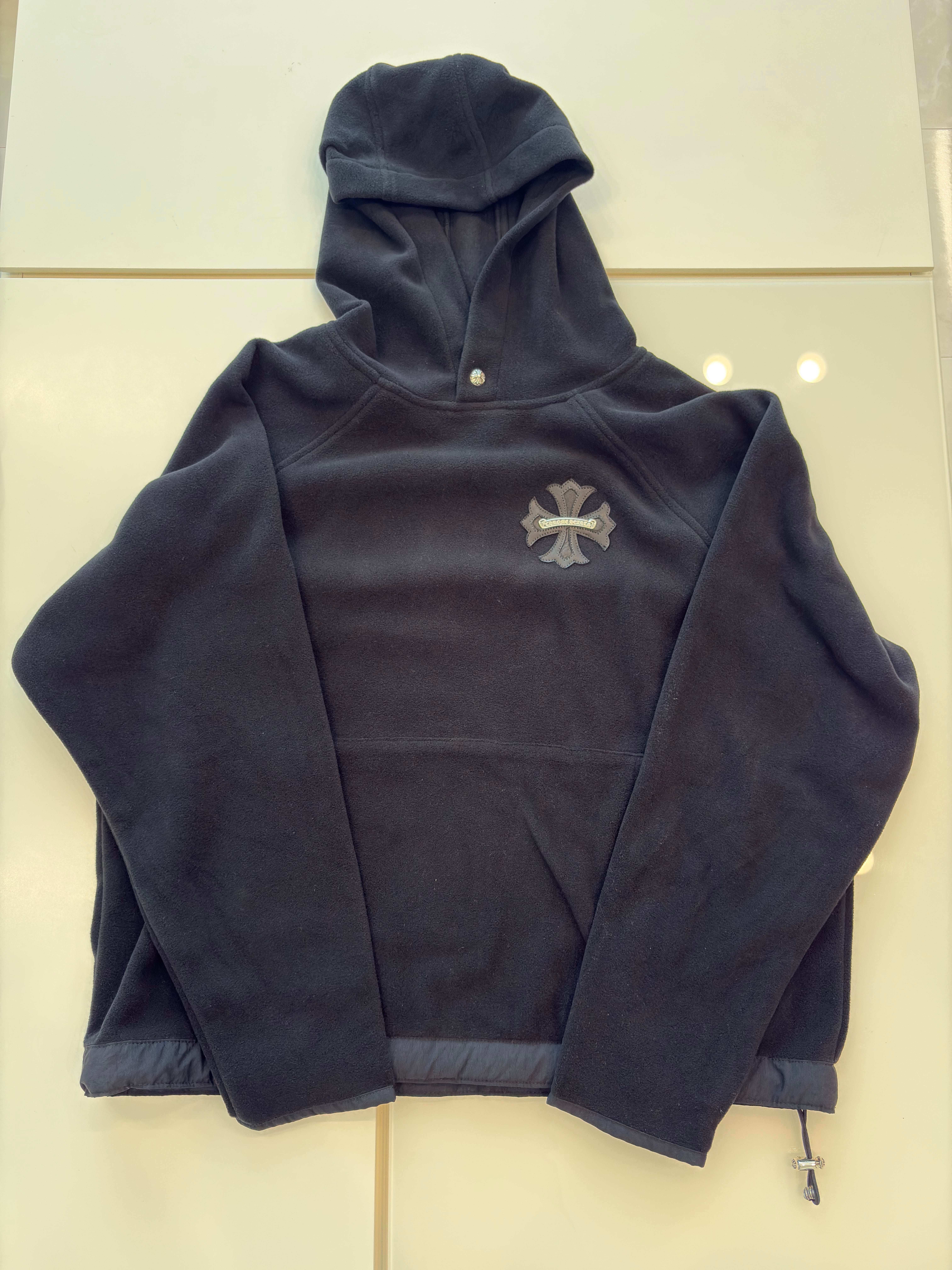 Chrome Hearts Y Not Fleece Hoodie "Black"