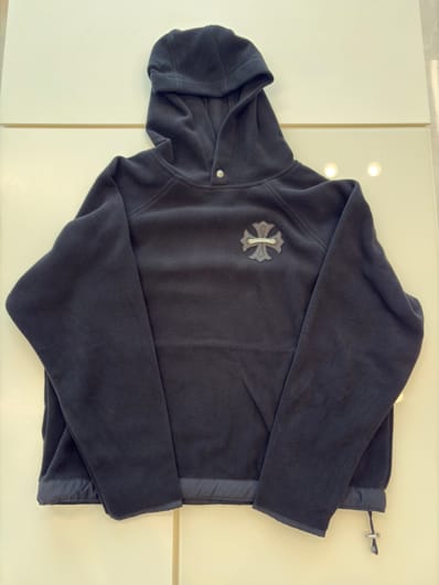 Chrome Hearts Y Not Fleece Hoodie "Black"