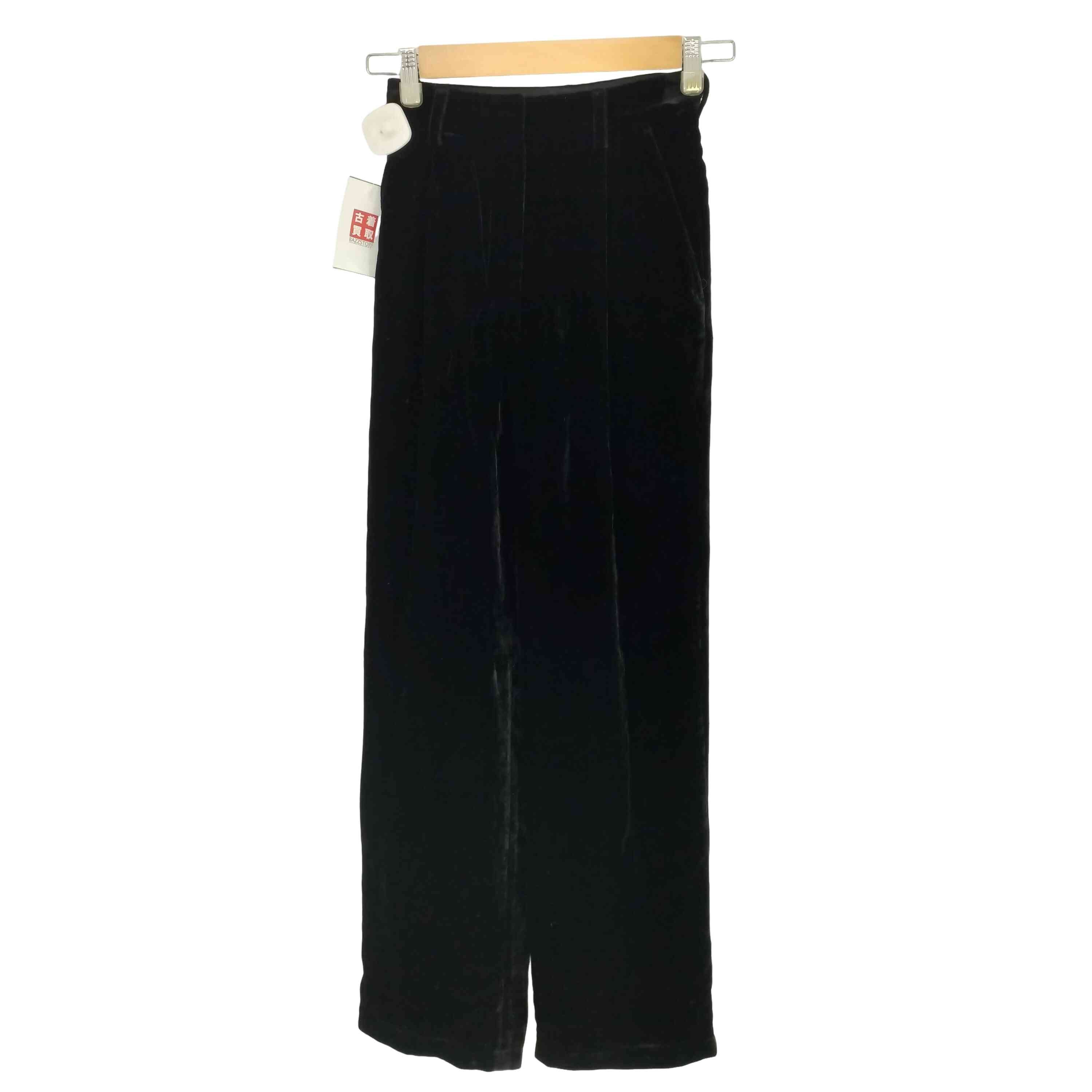 VELOR TUCK WIDE PANTS【1142237777207】