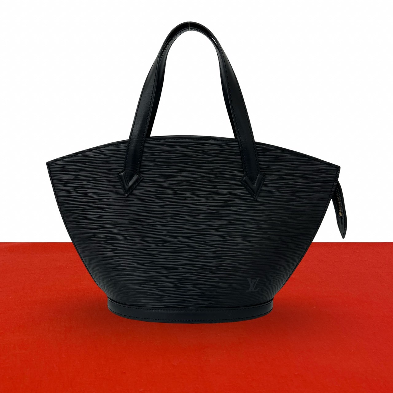 LOUIS VUITTON ルイヴィトン サンジャック エピ レザー ハンドバッグ ブラック
 40851