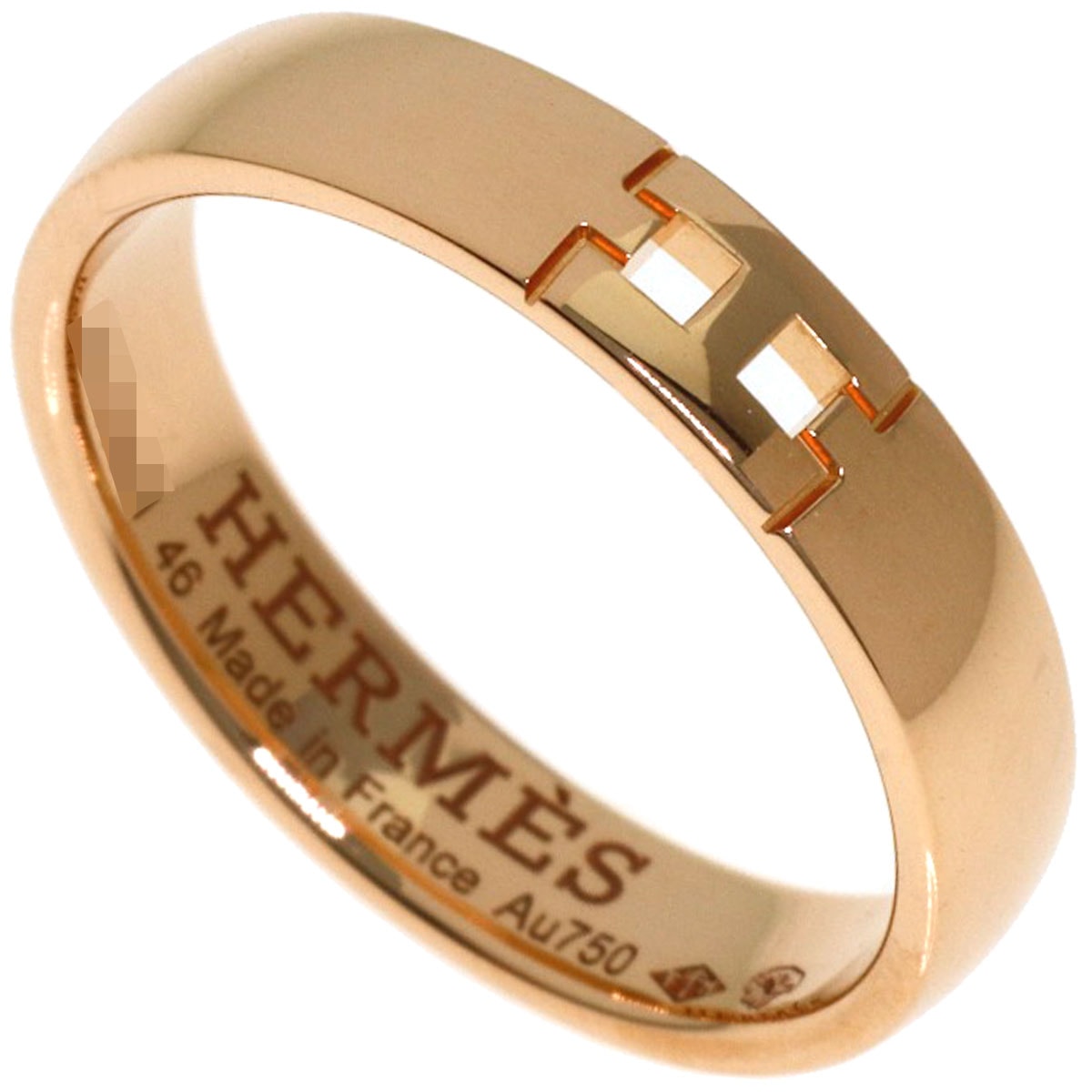 HERMES エルメス エヴァー ヘラクレス #46 リング・指輪 K18PG レディース [中古]
