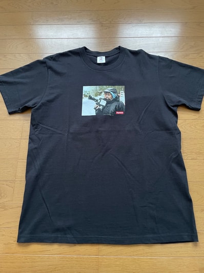 Supreme x 40 Acres Spike Tee "Black"