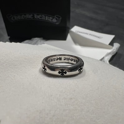 Chrome Hearts Negative CH Plus Ring "Silver"