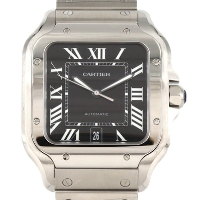 【新品】カルティエ サントス・ドゥ・カルティエLM WSSA0096 SS 自動巻