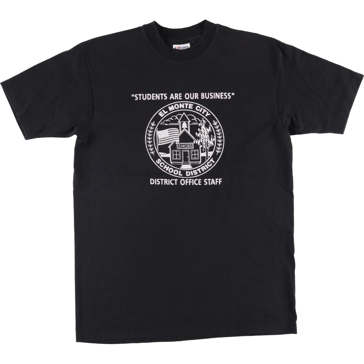 古着 80年代 ヘインズ Hanes Fifty-Fifty 青タグ プリントTシャツ USA製 メンズL相当 ヴィンテージ/eaa576493