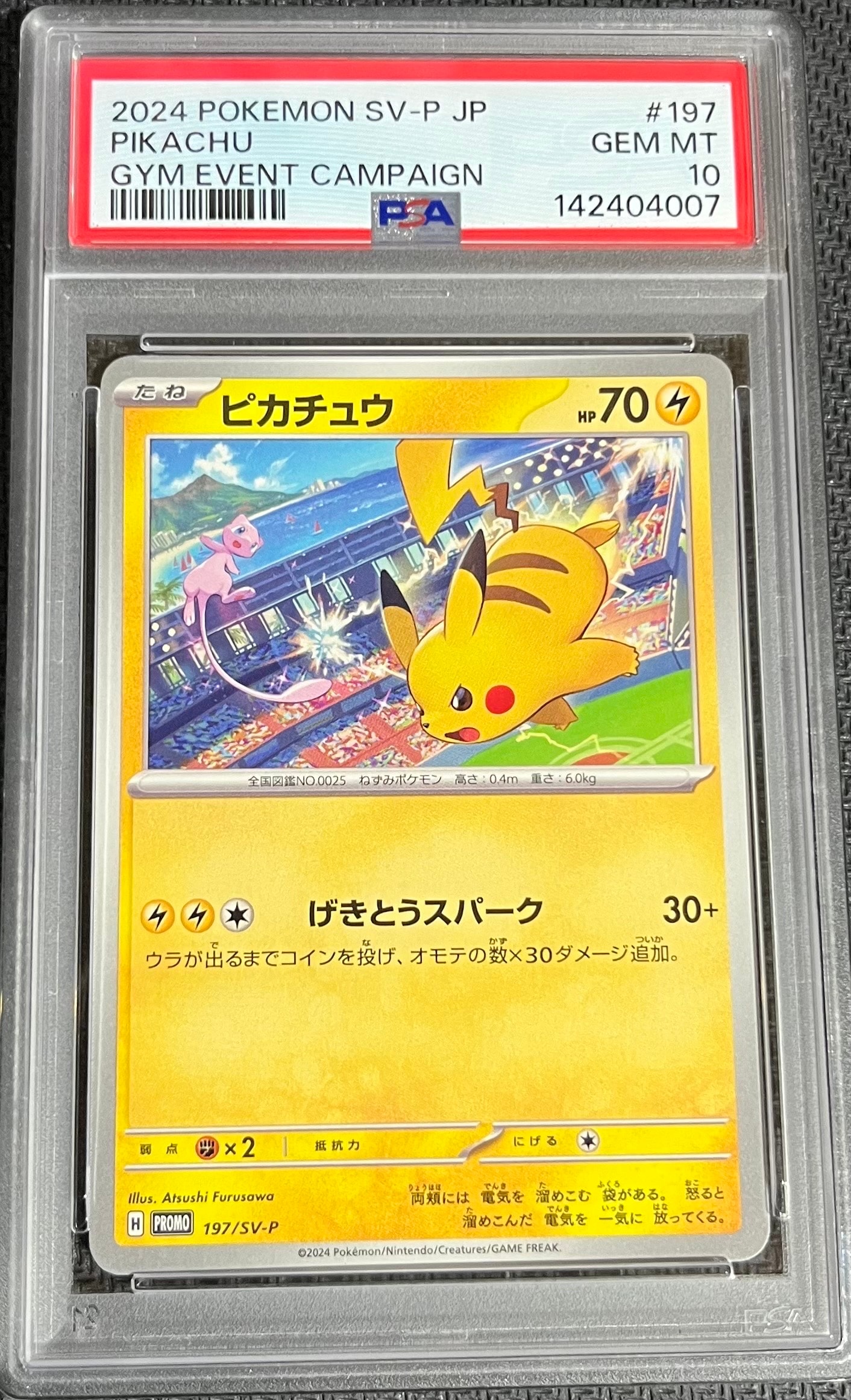 シブヤのピカチュウ: プロモ[S-P 002](プロモーションカード「S-P」)の