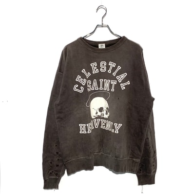 SAINT Mxxxxxx SKULL SWEAT "Black"