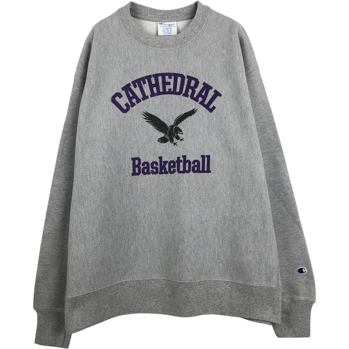 古着 チャンピオン Champion REVERSE WEAVE リバースウィーブ 鷲柄 イーグル柄 カレッジスウェットシャツ トレーナー メンズXL相当/eaa683307