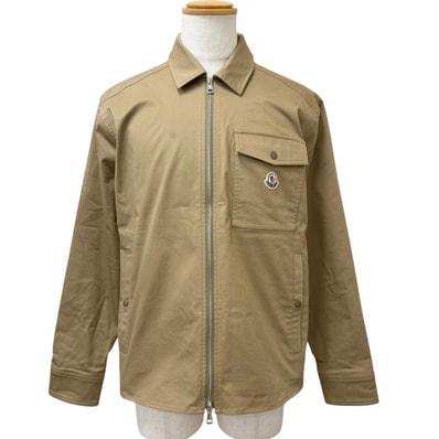 良品 モンクレール ブルゾン CAMICIA ベージュ メンズ L