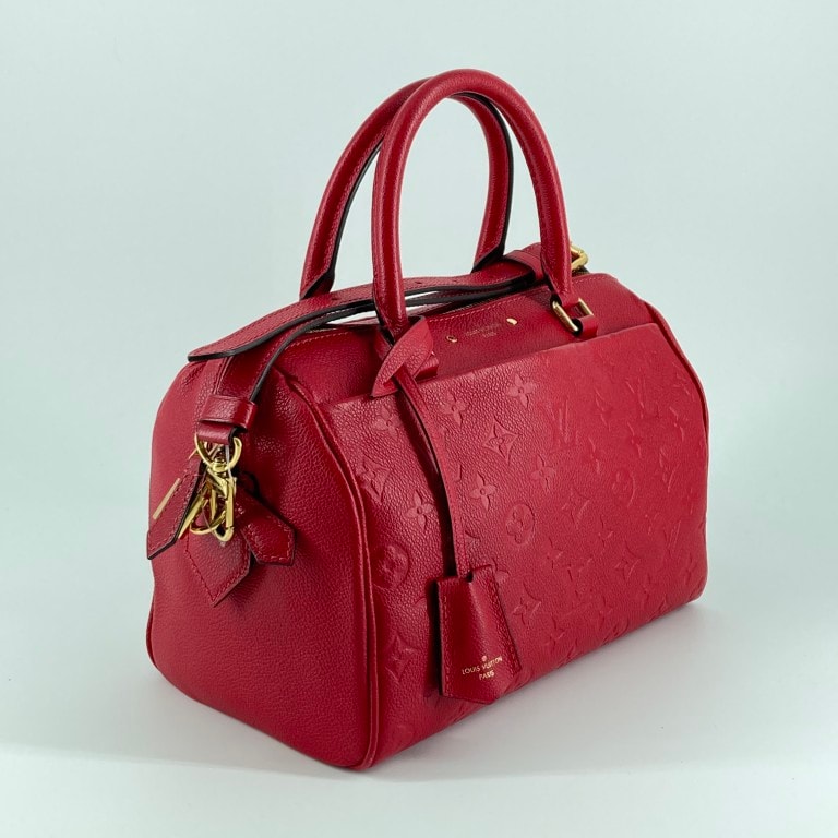 LOUIS VUITTON(ルイ・ヴィトン) モノグラム スピーディ バンドリエール25 M42399 ハンドバッグ レッド