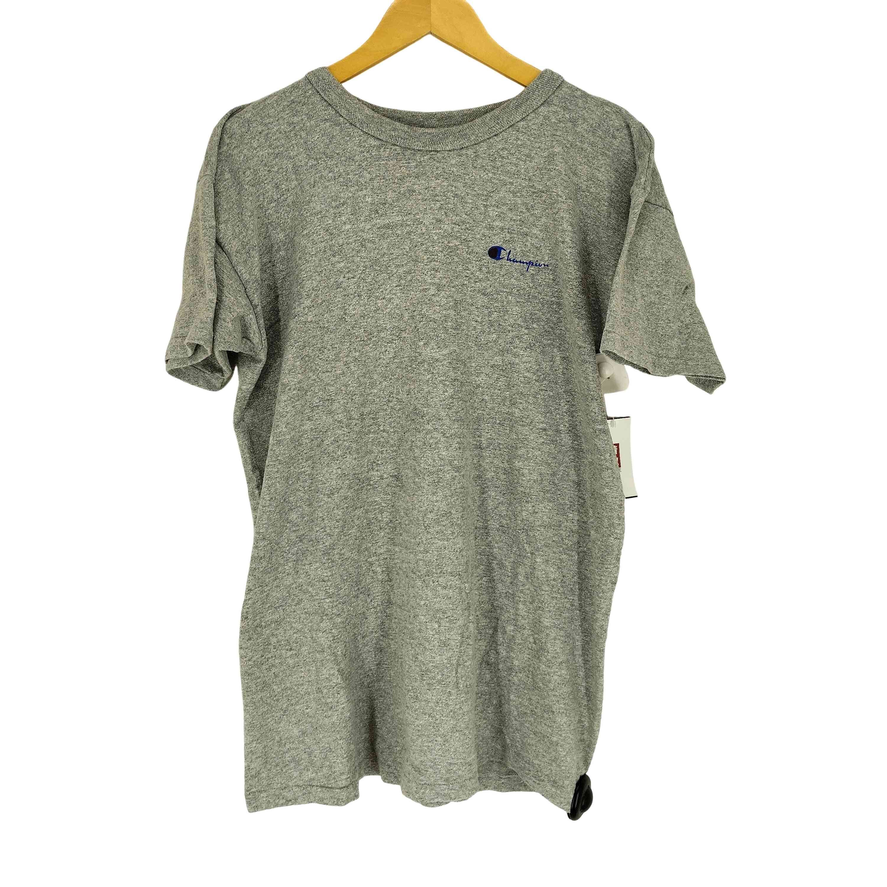 80s 後期 ロゴプリントクルーネックTシャツ【1135479338695】