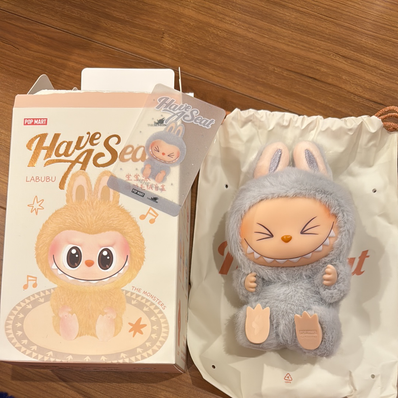POP MART THE MONSTERS (LABUBU) Have a Seat Plush Series HEHE