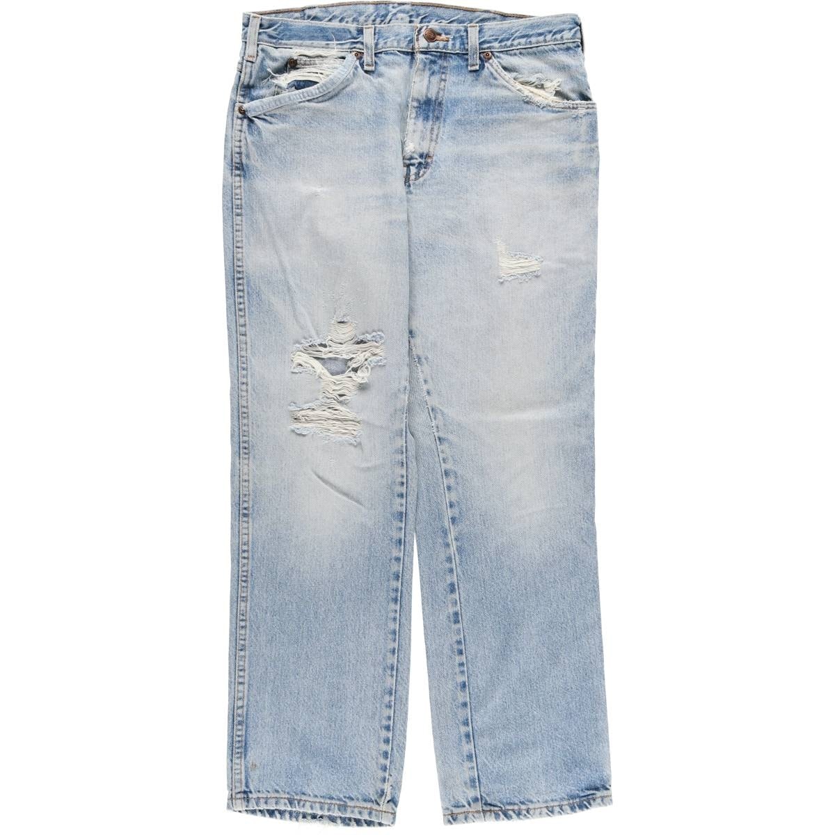 古着 ディッキーズ Dickies テーパードデニムパンツ メンズw33相当/eaa583328