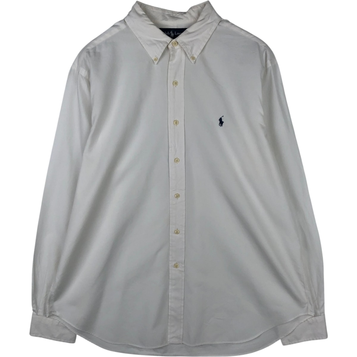 古着 ラルフローレン Ralph Lauren CLASSIC FIT 長袖 ボタンダウンシャツ メンズXL相当/eaa477491