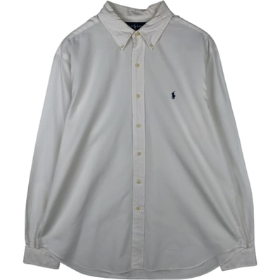 古着 ラルフローレン Ralph Lauren CLASSIC FIT 長袖 ボタンダウンシャツ メンズXL相当/eaa477491