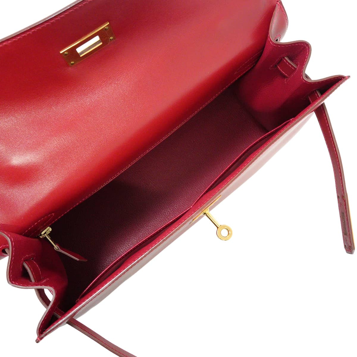 A (未使用に近い)】HERMES エルメス ショルダーバッグ ケリー32 外縫い