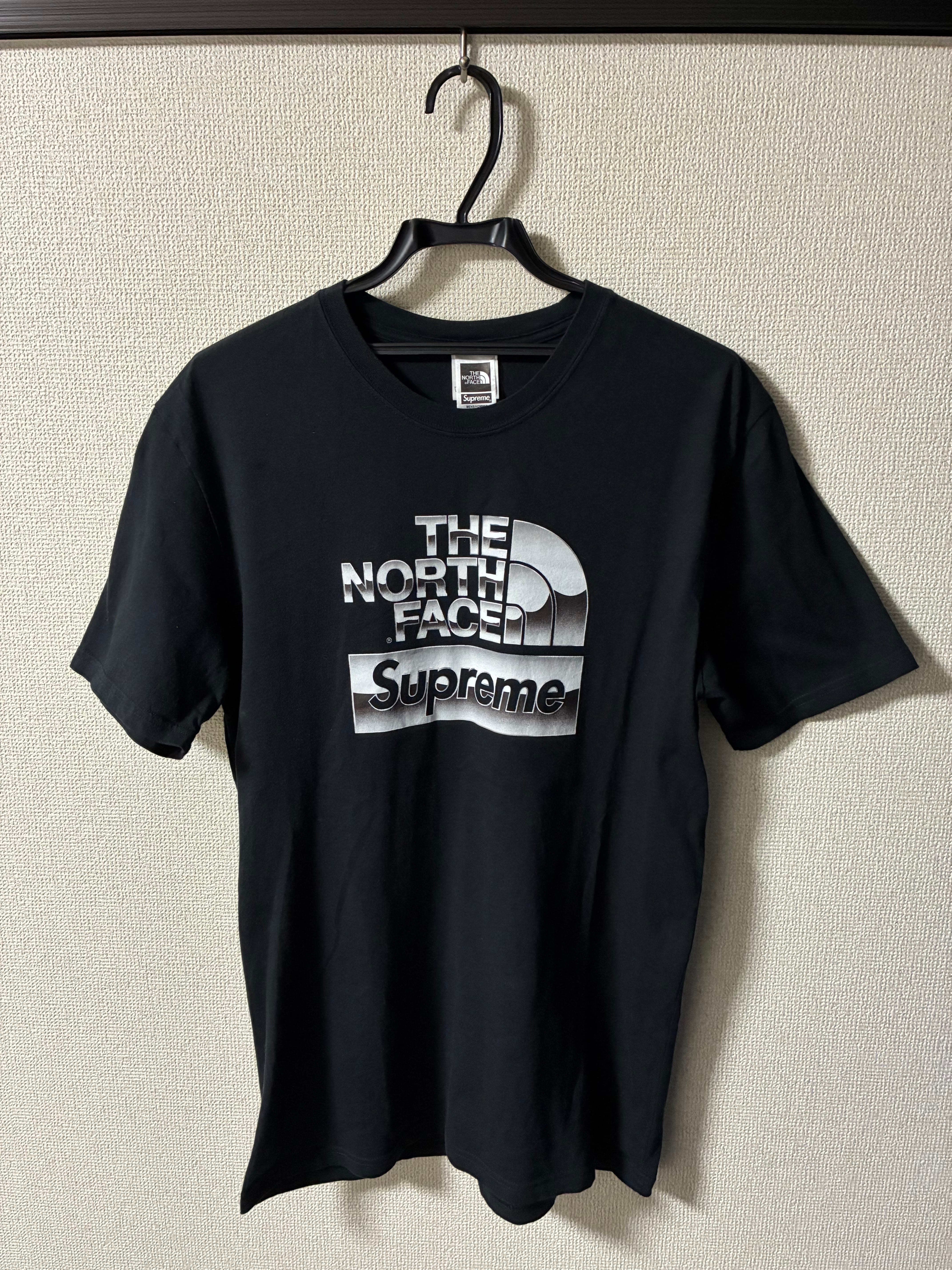 Supreme x The North Face Metallic Logo T-Shirt "Black"