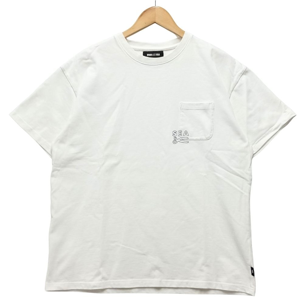 WIND AND SEA ウィンダンシー × DENHAM デンハム ポケット 半袖Tシャツ 56029