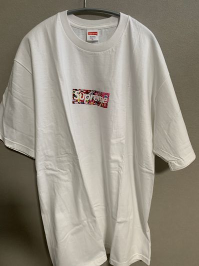 Supreme COVID-19 Relief Box Logo Tee "White"