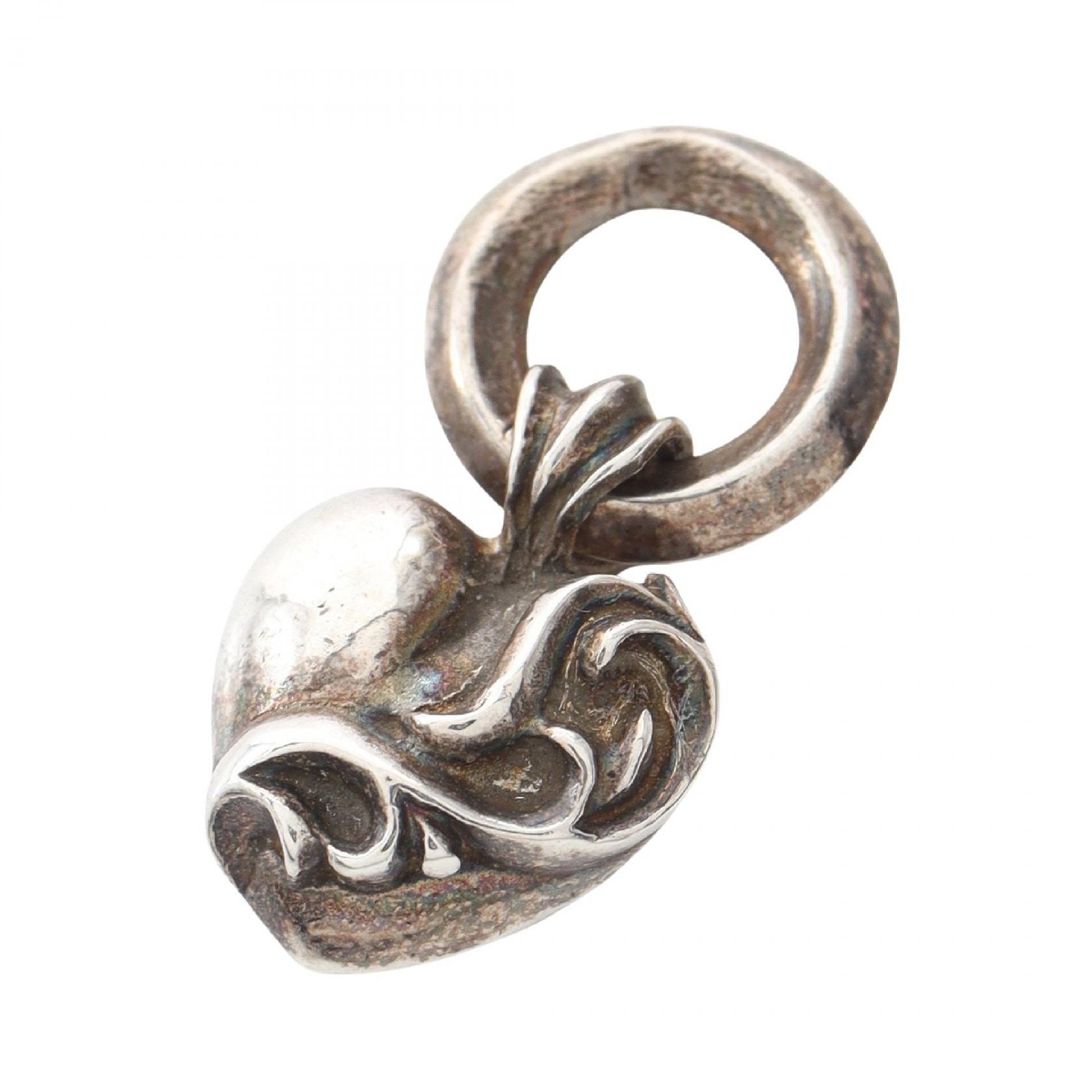 Chrome Hearts Heart Charm Top "Silver"