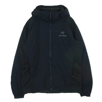 ARC'TERYX アークテリクス X000007487 ATOM HOODY アトム フーディ 中綿 ジャケット ダークネイビー系 ブラック系 黒に近いダークネイビー系 L【美品】【中古】