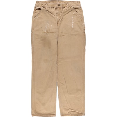 古着 カーハート Carhartt Original Dungaree Fit ペイント ダックペインターパンツ メンズw34相当/eaa539966