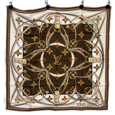 ルイヴィトン マロン カレ90 M77639 アルティメット スカーフ