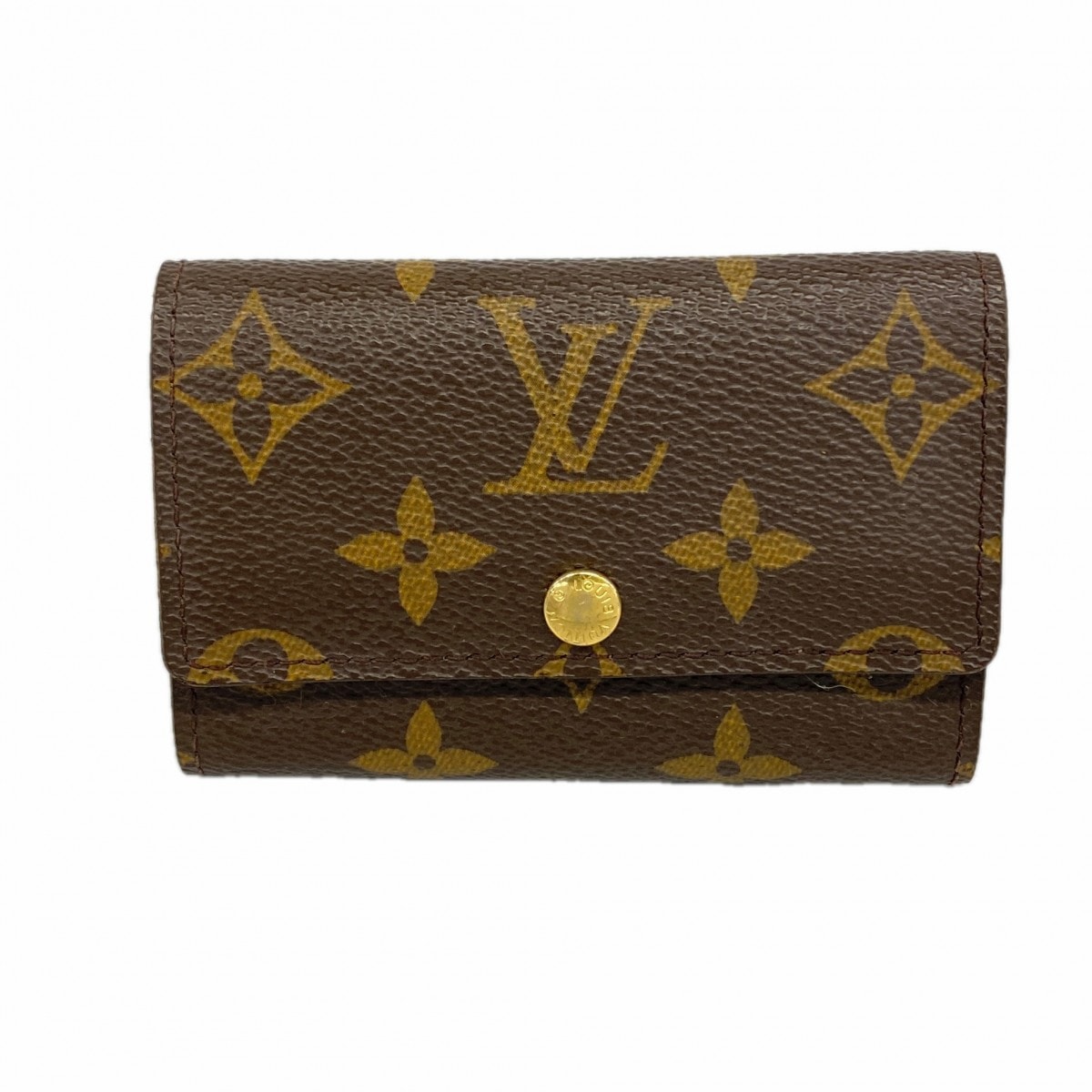 【6dd5228】ルイヴィトン キーケース モノグラム ミュルティクレ6 M62630 ブラウン【中古】メンズ レディース ユニセックス