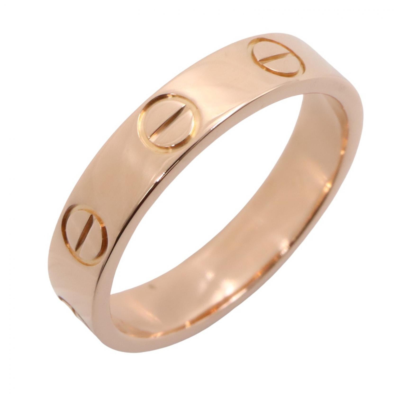 カルティエ CARTIER ミニラブ リング リング・指輪 ジュエリー K18PG(ピンクゴールド) レディース ゴールド系 B4085247 【中古】