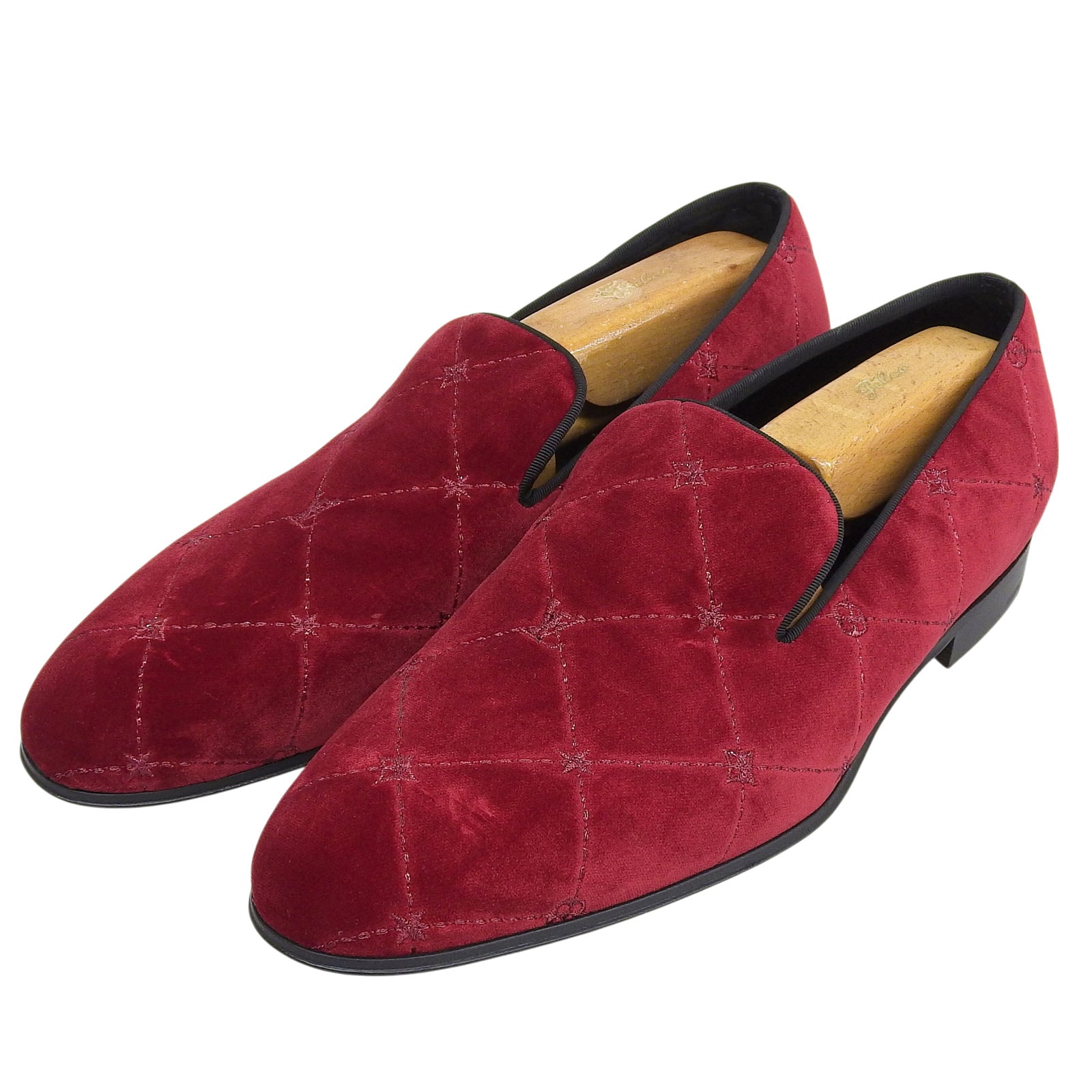 未使用品 ルイヴィトン ドレスシューズ オートゥイユライン レッド メンズ 7