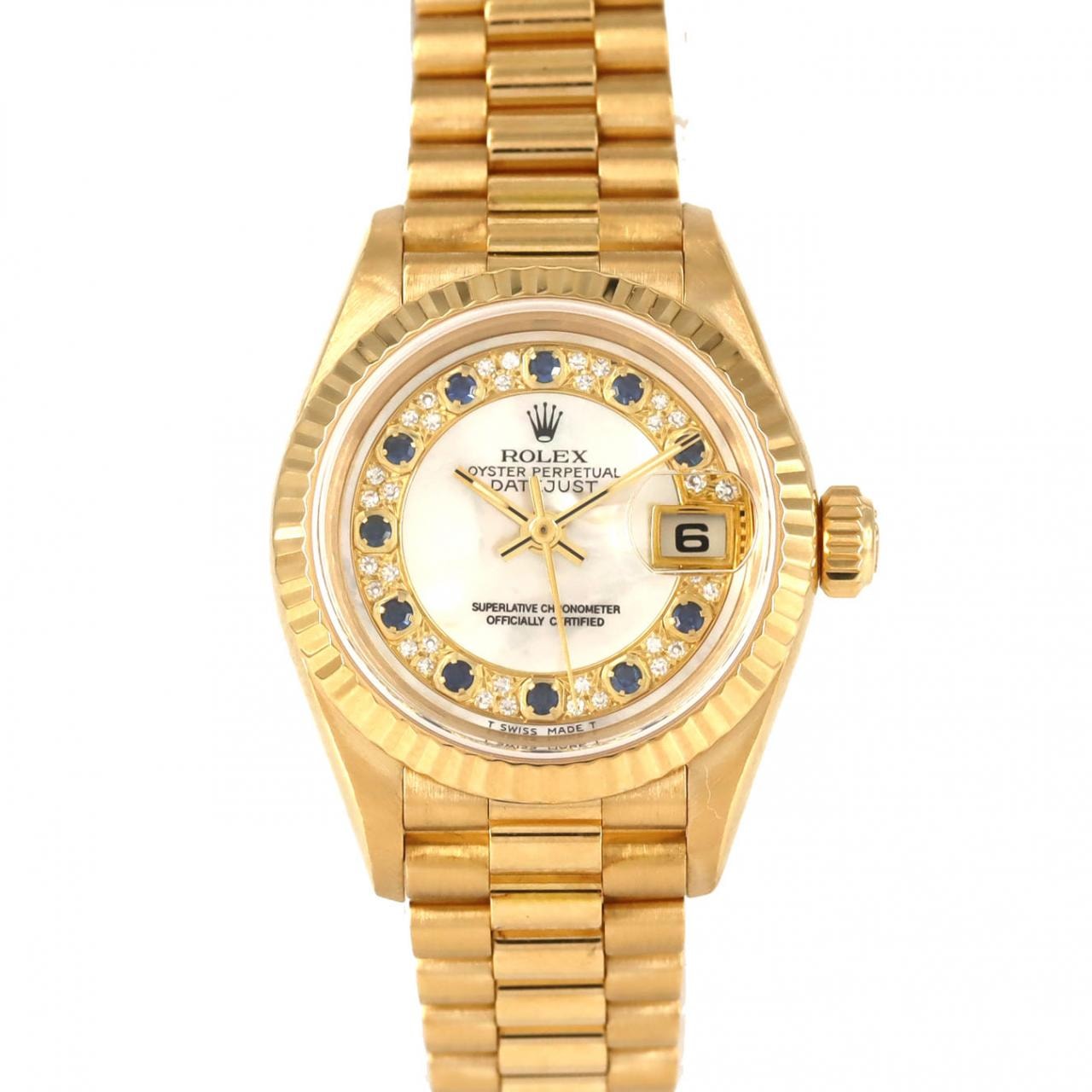 ロレックス デイトジャスト 69178NMS YG 自動巻 S番