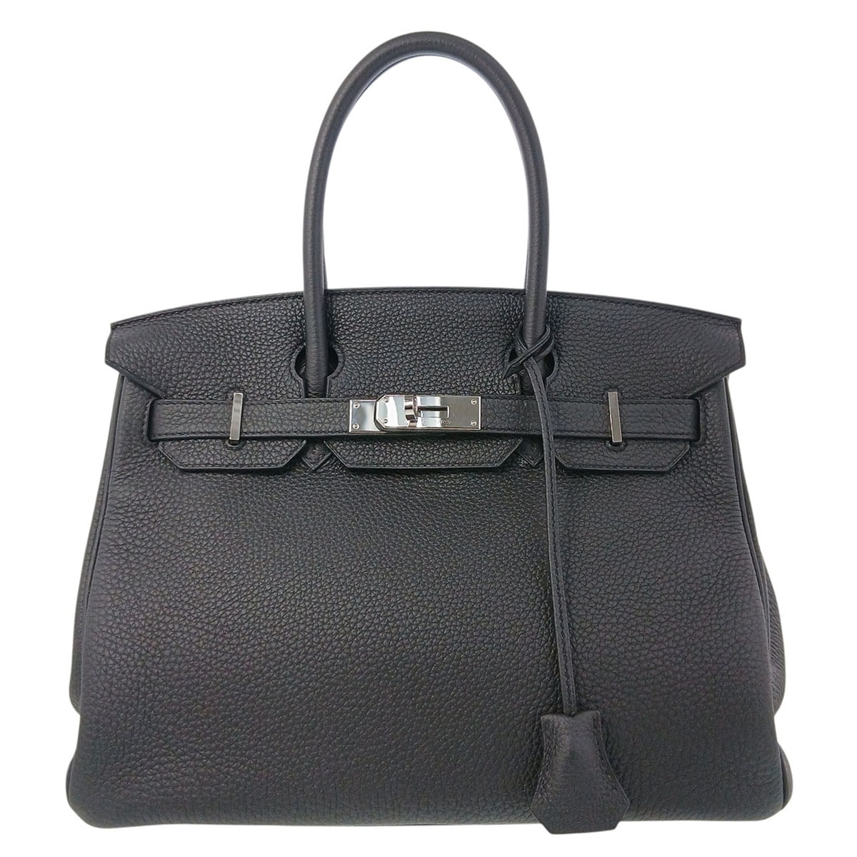 【値下げ】HERMES エルメス バーキン 30 ハンドバッグ 030335CK トリヨンクレマンス ブラック Y(2020)刻印  レディース【中古】