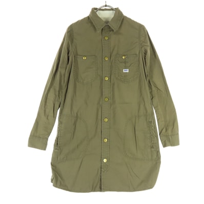 Lee リー 長袖 ショップコート M ブラウン