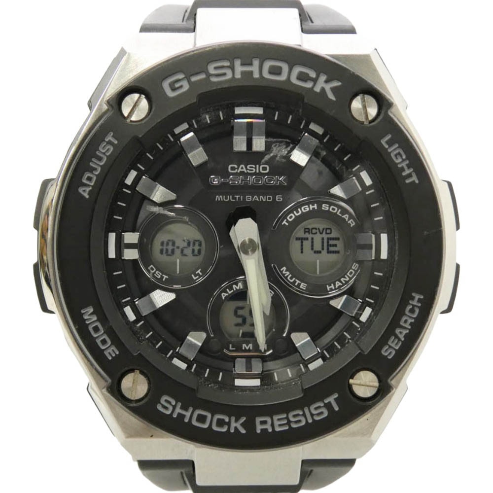 Casio G-Shock G 17S G-Steel Analog-Digi Radio Solar M "Black/Cmbi"