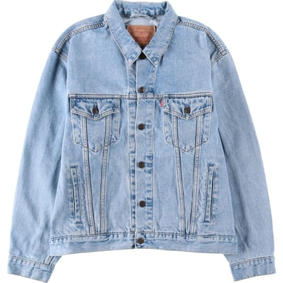 古着 90年代 リーバイス Levi's 70503-0210 ユーロモデル デニムジャケット Gジャン メンズXL相当 ヴィンテージ/eaa634685