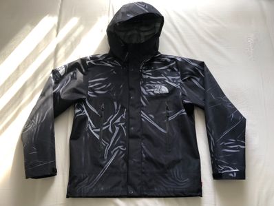 Supreme x The North Face Trompe Loeil Printed Taped Seam Shell Jacket "Black"