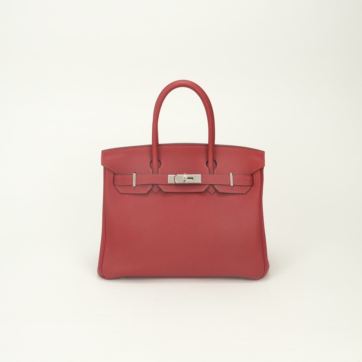 エルメス HERMES バーキン30 バーキン 30 バッグ トートバッグ トゴ ヴァーミリオン Vermillion レッド Red 赤 シルバー金具 ハンドバッグ スターマーク