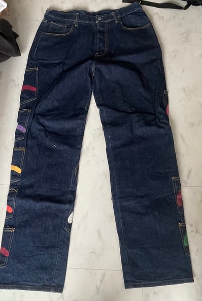 PALACE x Evisu Multi Pocket Jean "Indigo"