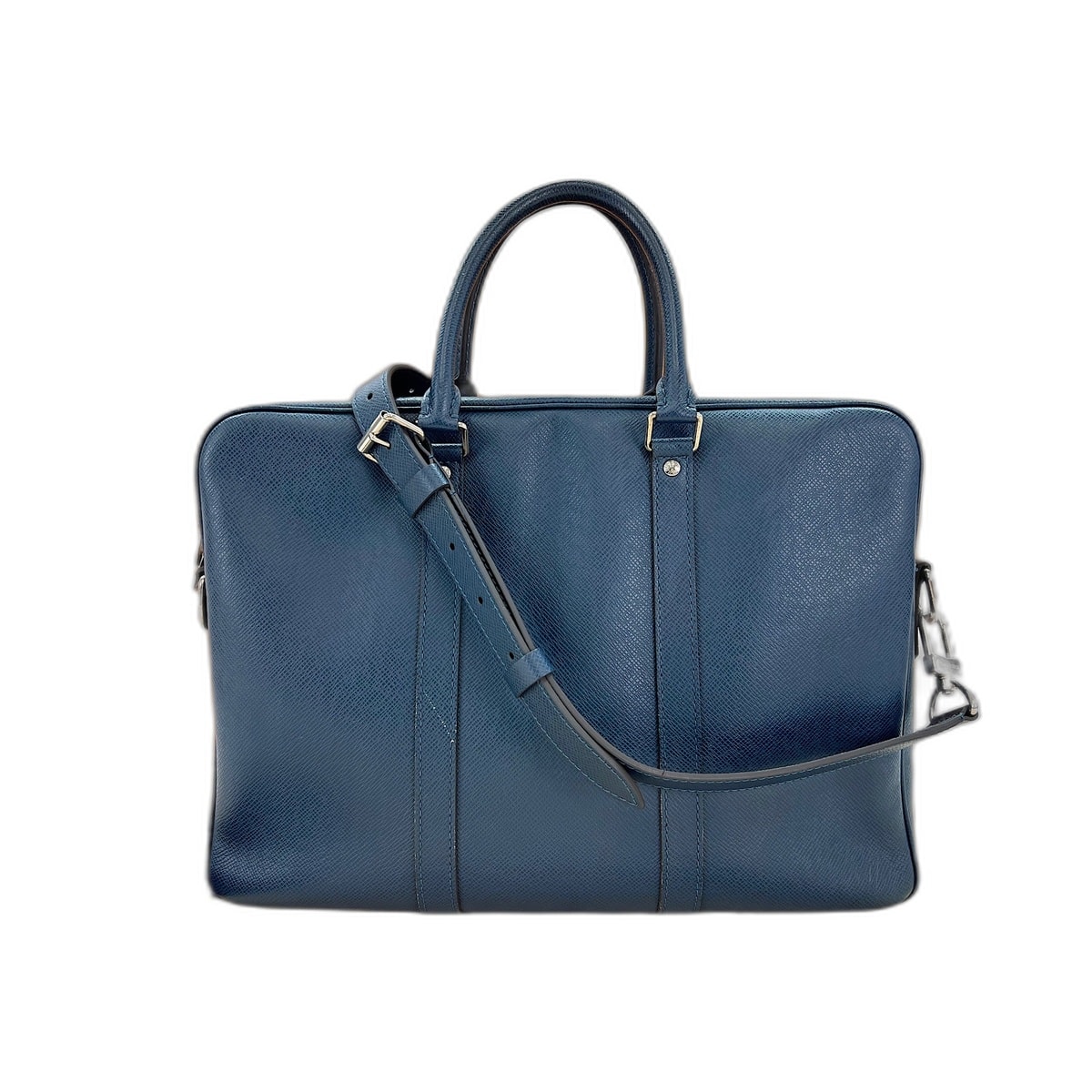 ヴィトン LV タイガ 2WAYポルトドキュマン ヴォワヤージュPM ハンドバッグ【中古】