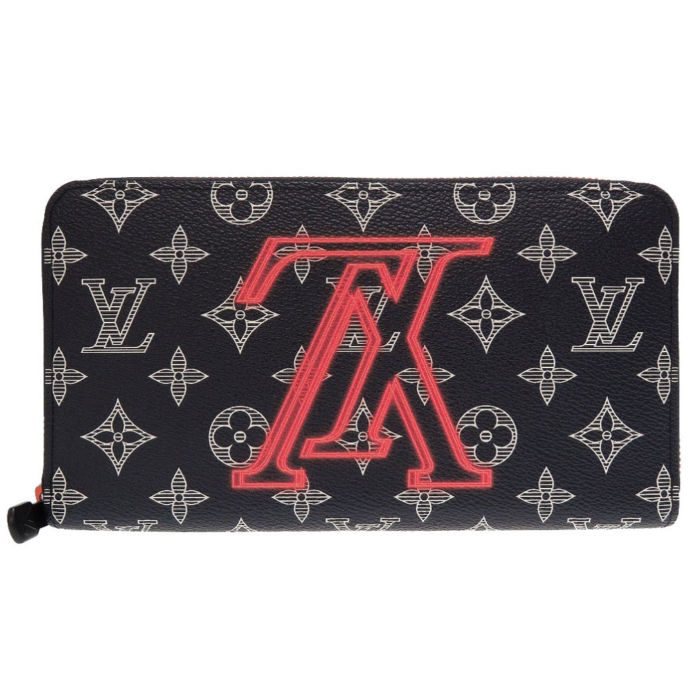 Louis Vuitton Monogram Ink Upside Down Zippy Organizer NM