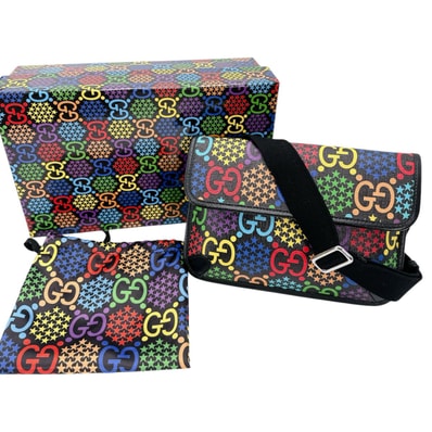 グッチ GUCCI GGサイケデリック 598113 ボディバッグ ウエストバッグ