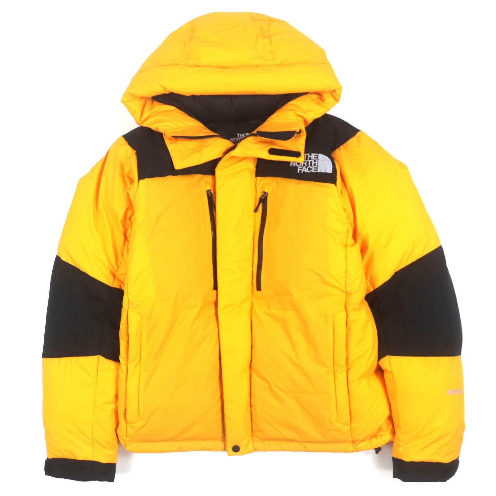 美品 ザ・ノースフェイス
 ダウンジャケット Baltro Light Jacket イエロー ブラック メンズ XL ND91950